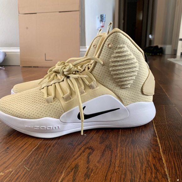 NEW Nike Hyperdunk X TB Team Tan Basketball Shoes - Picture 7 of 8